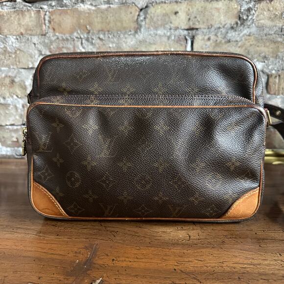 Vintage Louis Vuitton 2000 Monogram Nile Shoulder Bag - Picture 2 of 16